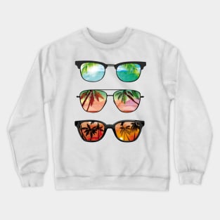 sunglasses Crewneck Sweatshirt